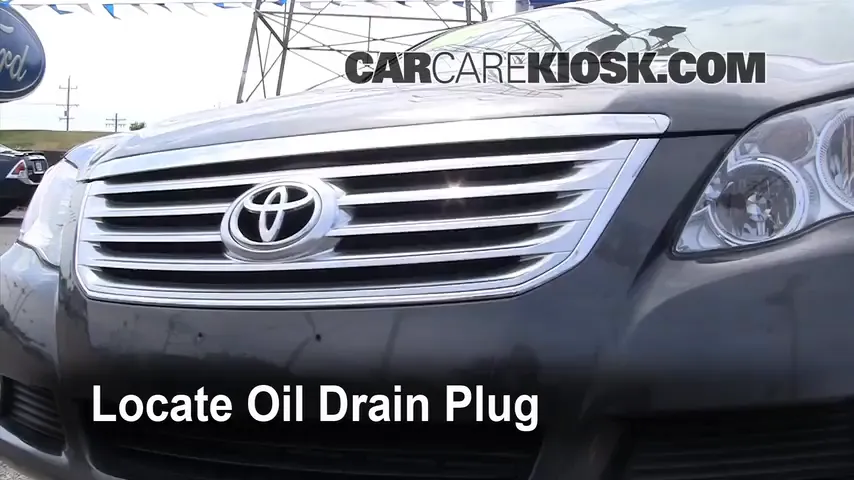 2008 Toyota Avalon Limited 3.5L V6 Huile Changer l'huile et le filtre à huile
